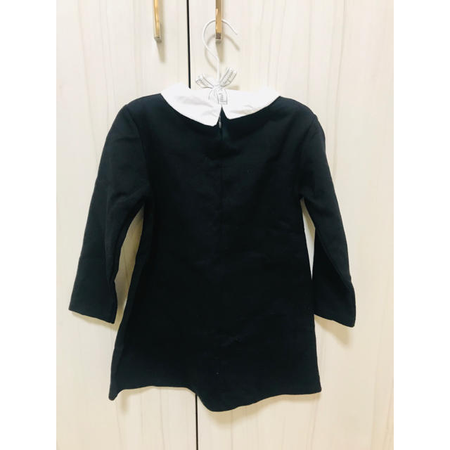 ZARA KIDS(ザラキッズ)のzarakids 110 黒ワンピース キッズ/ベビー/マタニティのキッズ服女の子用(90cm~)(ワンピース)の商品写真