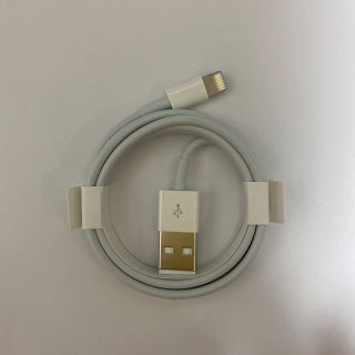 アイフォーン(iPhone)のApple 純正　ライトニングUSBケーブル(PC周辺機器)