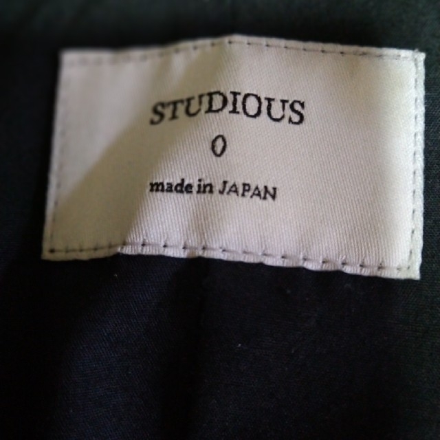 【定番】STUDIOUS
ライダースジャケット　ブラック黒　0