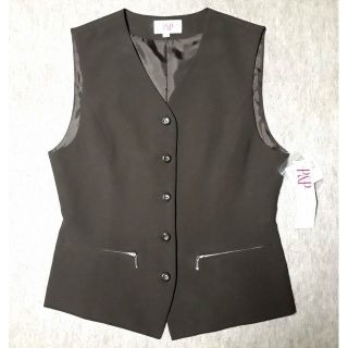 新品 13号 オフィスベスト 事務服 OL制服 (ベスト/ジレ)