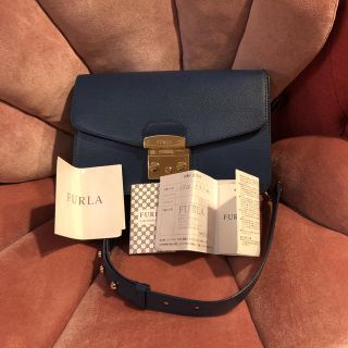 フルラ(Furla)のフルラ　ショルダーバッグ　ブルー(ショルダーバッグ)