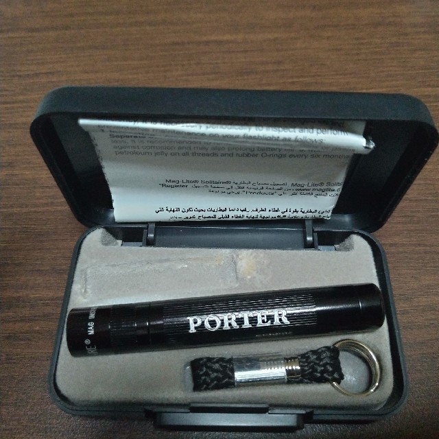 PORTER(ポーター)のポーター　マグライト（新品） スポーツ/アウトドアのアウトドア(ライト/ランタン)の商品写真