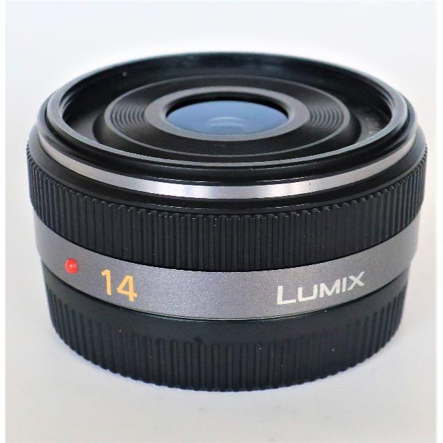 美品　パナソニック　LUMIX G 14mm F2.5　保護フィルター付