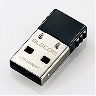 エレコム(ELECOM)のブルートゥースUSB小型アダプタ Ver4.0 LBT-UAN05C1(PC周辺機器)