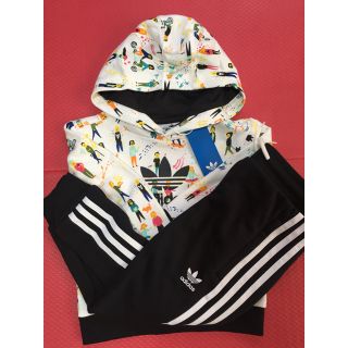 アディダス(adidas)のアディダス上下セット130(ジャケット/上着)