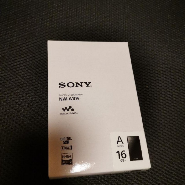 WALKMAN - SONY ウォークマン NW-A105 16GB 保護フィルム&ケース付きの通販 by エス's shop｜ウォークマンならラクマ