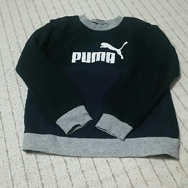 PUMA(プーマ)のプーマ トレーナー 140 キッズ/ベビー/マタニティのキッズ服男の子用(90cm~)(Tシャツ/カットソー)の商品写真