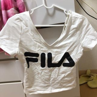 リゼクシー(RESEXXY)のFILA RESEXXY コラボ♡新品タグ付き(Tシャツ(半袖/袖なし))