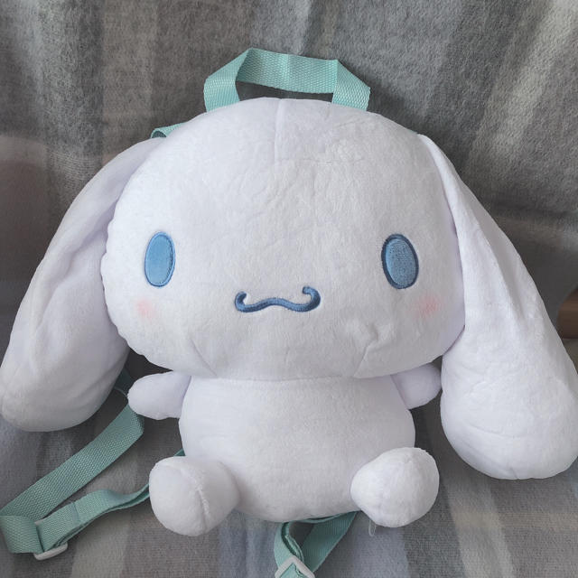 シナモロール - シナモン リュック 一番くじ ラストワン賞の通販 by ... 【B.パープル】シナモロール ぬいぐるみリュック