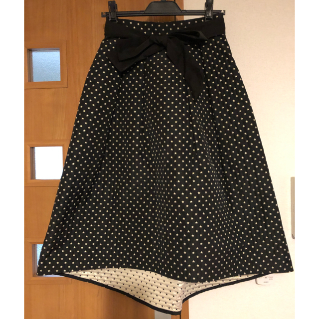 ANAYI(アナイ)のチョコ様専用⭐︎アナイ★スタージャガードスカート★36 レディースのスカート(ひざ丈スカート)の商品写真