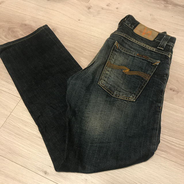 Nudie Jeans(ヌーディジーンズ)の【美品】ヌーディージーンズ　AVERAGE JOE メンズのパンツ(デニム/ジーンズ)の商品写真