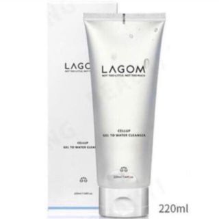 ラーゴム(LAGOM)のラゴム ジェルトゥウォーター クレンザー 220ml/韓国女優/韓国アーティスト(クレンジング/メイク落とし)