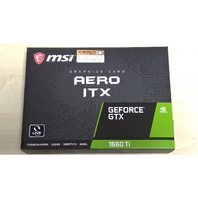 MSI GeForce GTX 1660 Ti AERO ITX 6G OC