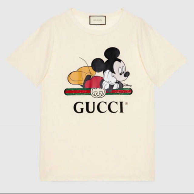 Gucci(グッチ)のGUCCI グッチ ディズニー ミッキー Tシャツ サイズ L レディースのトップス(Tシャツ(半袖/袖なし))の商品写真