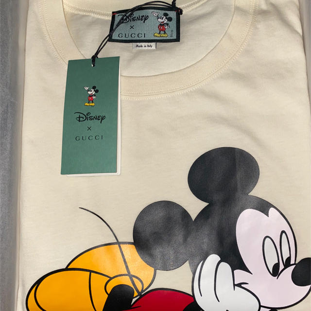 Gucci(グッチ)のGUCCI グッチ ディズニー ミッキー Tシャツ サイズ L レディースのトップス(Tシャツ(半袖/袖なし))の商品写真