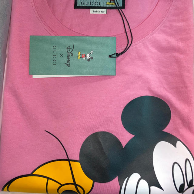 Gucci(グッチ)のGUCCI グッチ ディズニー ミッキー Tシャツ サイズ L レディースのトップス(Tシャツ(半袖/袖なし))の商品写真