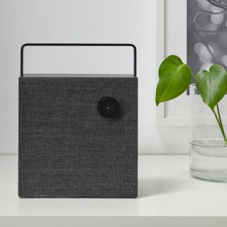 イケア(IKEA)のENEBY エネビー Bluetooth スピーカー, ブラック(スピーカー)