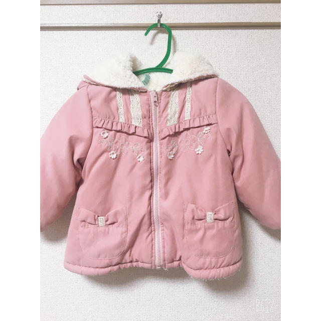 Souris(スーリー)のSouris ♡コート アウター 90 キッズ/ベビー/マタニティのキッズ服女の子用(90cm~)(コート)の商品写真