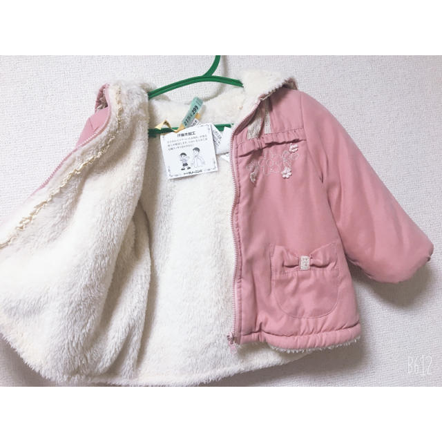 Souris(スーリー)のSouris ♡コート アウター 90 キッズ/ベビー/マタニティのキッズ服女の子用(90cm~)(コート)の商品写真