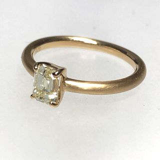 美品☆K18ダイヤリング0.761ct(リング(指輪))