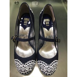 ANNA SUI 猫脚 パンプス アナスイ ハイヒールレディース