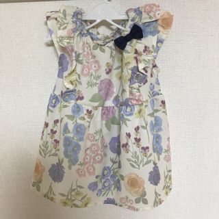 エニィファム(anyFAM)のanyfam 花柄 チュニック 新品 (ワンピース)