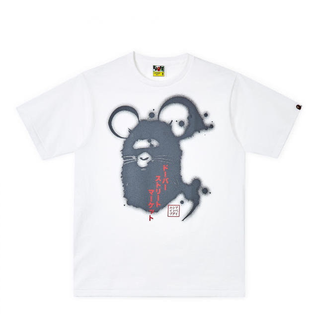 A BATHING APE(アベイシングエイプ)の【M】Year Of The Rat A Bathing Ape Tシャツ メンズのトップス(Tシャツ/カットソー(半袖/袖なし))の商品写真