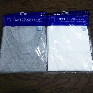 ユニクロ(UNIQLO)のユニクロ　ドライカラーTシャツ（2枚組）(Tシャツ/カットソー(半袖/袖なし))
