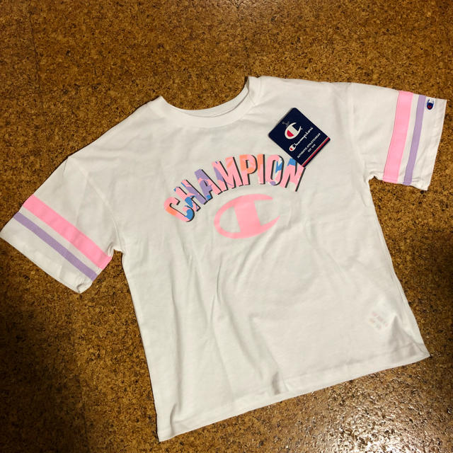 Champion(チャンピオン)の【ジェフ様専用】チャンピオン Tシャツ キッズ 子供 キッズ/ベビー/マタニティのキッズ服女の子用(90cm~)(Tシャツ/カットソー)の商品写真