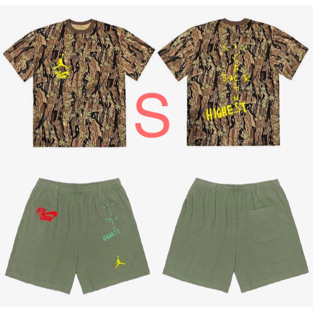 CACTUS JACK JORDAN HIGHEST CAMO T-SHIRT①