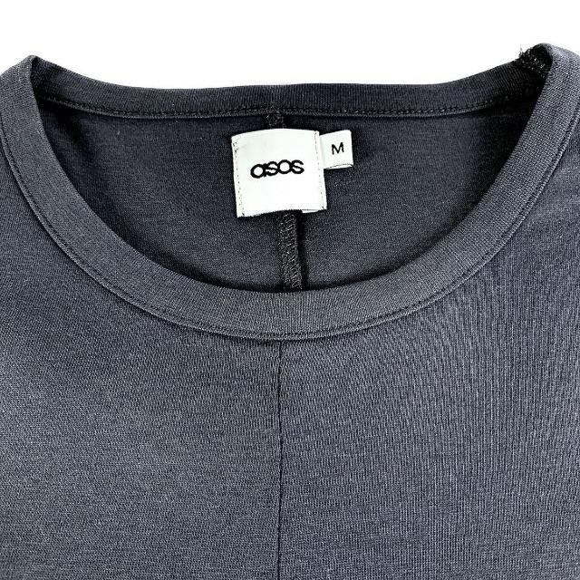 asos(エイソス)の新品 日本 未入荷 入手困難 asos シャーリング ドロップ ショルダー  メンズのトップス(Tシャツ/カットソー(半袖/袖なし))の商品写真