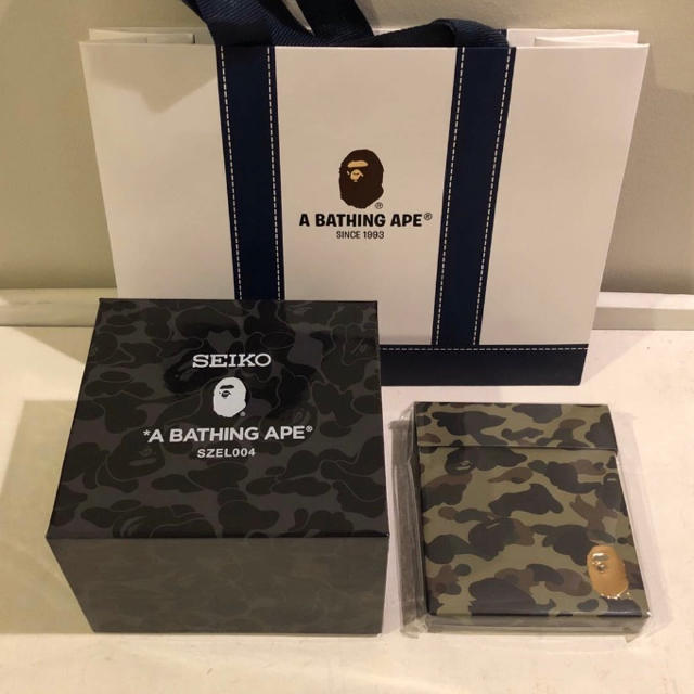 Seiko x bape abc camo watch SZEL004 専用