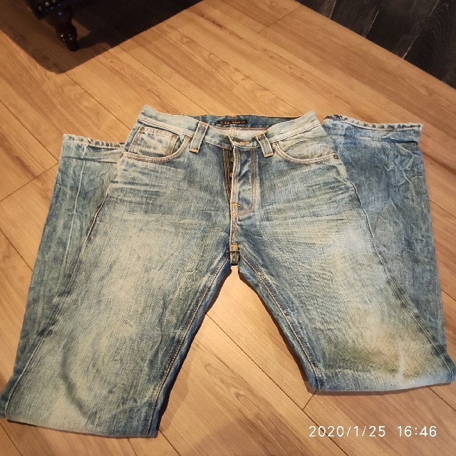 Nudie Jeans(ヌーディジーンズ)のヌーディ ジーンズ ストレート メンズのパンツ(デニム/ジーンズ)の商品写真
