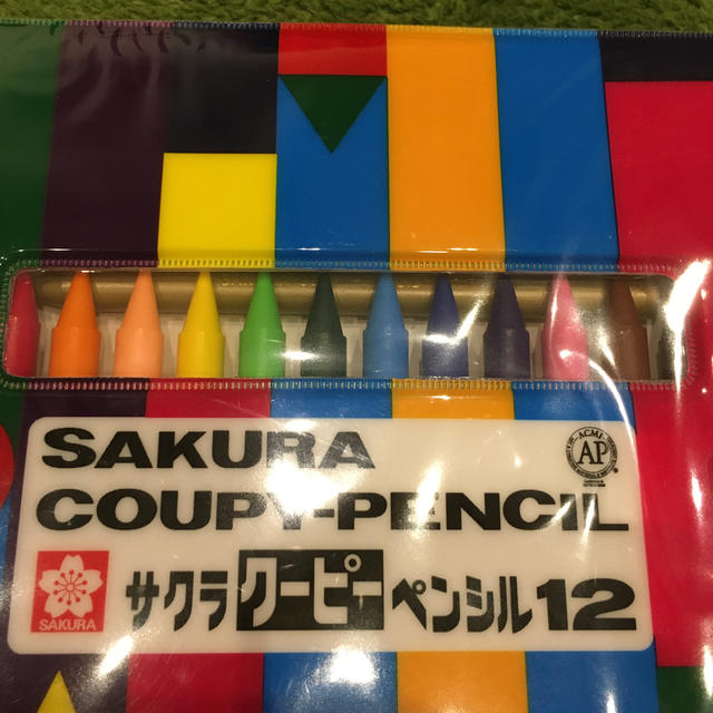 サクラクレパス(サクラクレパス)のサクラクーピーペンシル　12+1色 インテリア/住まい/日用品の文房具(ペン/マーカー)の商品写真