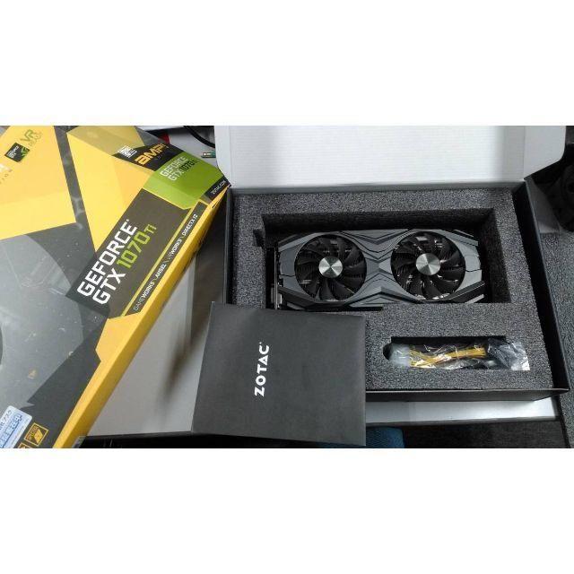 【箱なし】ZOTAC GeForce 1070 Ti AMP Edition