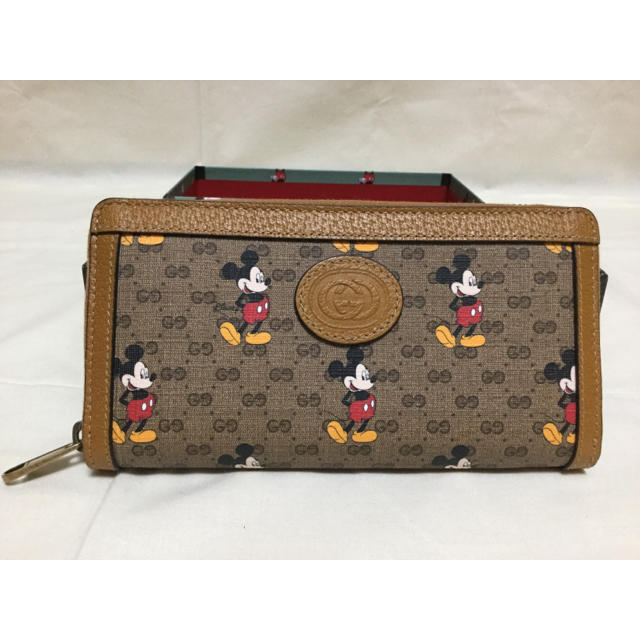 Gucci(グッチ)のGUCCI  ×Disney Mickey  コラボ  長財布 メンズのファッション小物(長財布)の商品写真