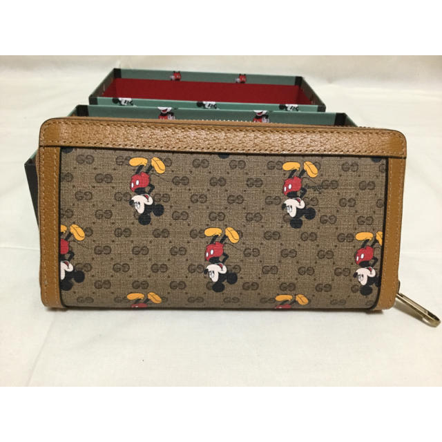 Gucci(グッチ)のGUCCI  ×Disney Mickey  コラボ  長財布 メンズのファッション小物(長財布)の商品写真