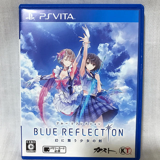 PlayStation Vita(プレイステーションヴィータ)のBLUE REFLECTION（ブルー リフレクション） 幻に舞う少女の剣 Vi エンタメ/ホビーのゲームソフト/ゲーム機本体(携帯用ゲームソフト)の商品写真