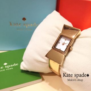 ケイトスペードニューヨーク(kate spade new york)のケイトスペード♠︎人気リボン時計保証書◎(腕時計)