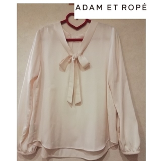 アダムエロぺ(Adam et Rope')の【ADAM ET ROPE'】ボウタイ付きブラウス(シャツ/ブラウス(長袖/七分))