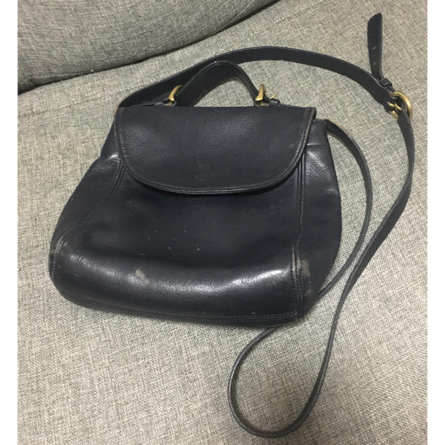 COACH(コーチ)のオールドコーチ ショルダーバッグ  ネイビー 紺 レディースのバッグ(ショルダーバッグ)の商品写真