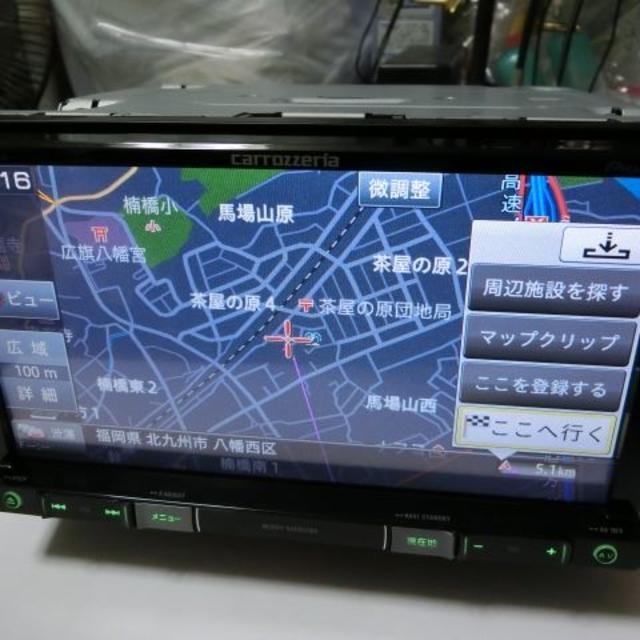 2017年地図 AVIC-RZ900-R ジャンク カロッツェリアのサムネイル