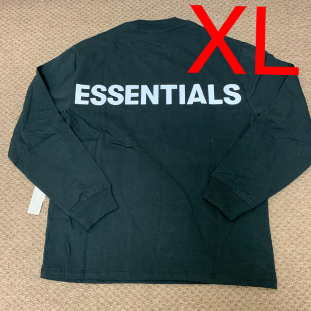 XL Fear Of God Essentials Long sleeve 黒