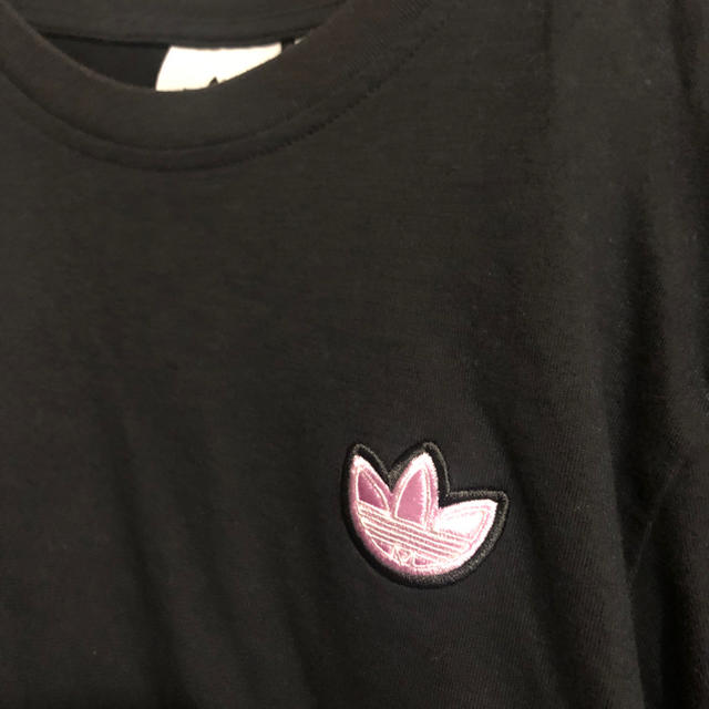 adidas(アディダス)の＊adidas originals＊黒ロンT＊アディダスオリジナル＊ メンズのトップス(Tシャツ/カットソー(七分/長袖))の商品写真