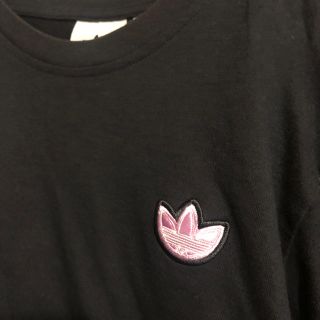 アディダス(adidas)の＊adidas originals＊黒ロンT＊アディダスオリジナル＊(Tシャツ/カットソー(七分/長袖))