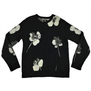 海外限定】stussy Flower 花柄 ニット セーター ニット/セーター 豊富