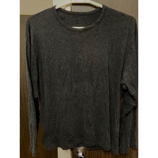 ヨウジヤマモト(Yohji Yamamoto)のGround Y 皺カットソー(Tシャツ/カットソー(七分/長袖))