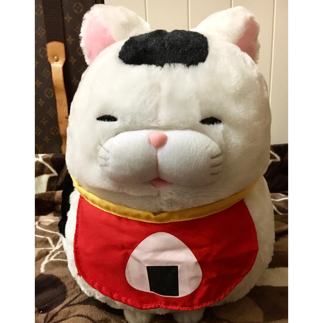 新品 タグ付き ■ ひげまんじゅう ご飯 BIG ぬいぐるみ おにぎり ■ 猫 | フリマアプリ ラクマ