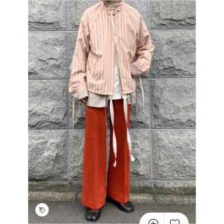 SUNSEA - Midorikawa DRIZZLER JACKET beige/orangeの通販 by