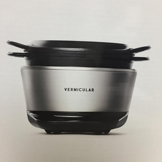 Vermicular(バーミキュラ)のVERMICULAR RICEPOT / POT HEATER インテリア/住まい/日用品のキッチン/食器(鍋/フライパン)の商品写真